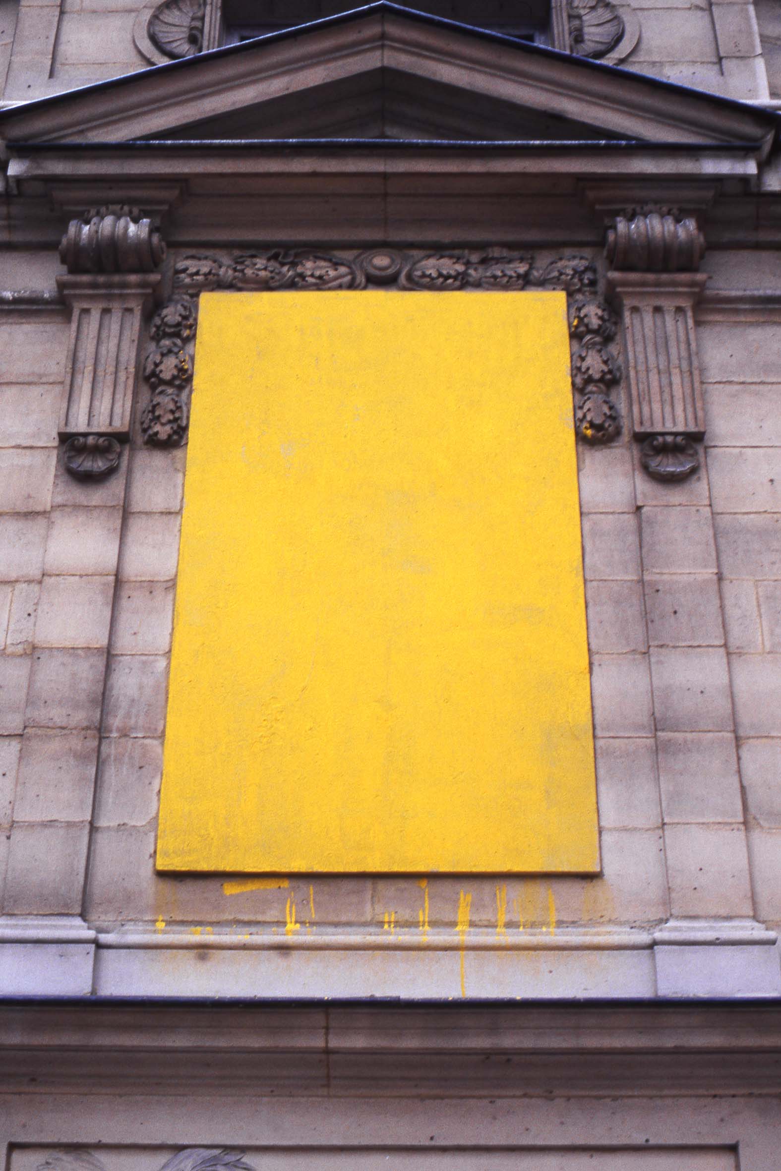 Yves KLEIN, Monochrome jaune, 1955